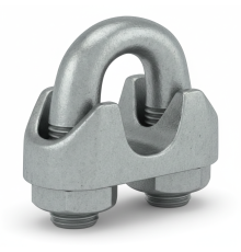 Зажим винтовой канатный хозяйственный DIN 741